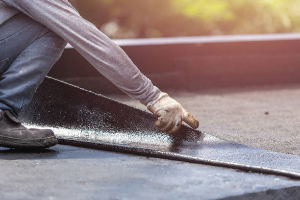 Professional Vapor Barrier Installation technician working in Mayville, WI